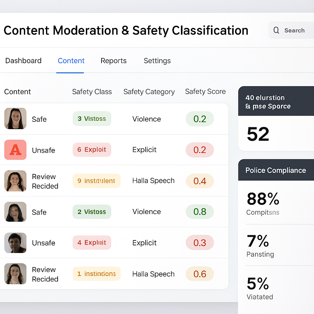 Content Moderation